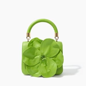 Initials Insignia Flora com alça superior – Bolsa média