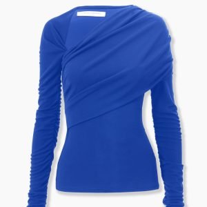 Blusa drapeada