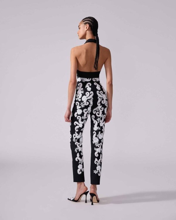 Blusa de gola alta franzida em jérsei - Imagem 3
