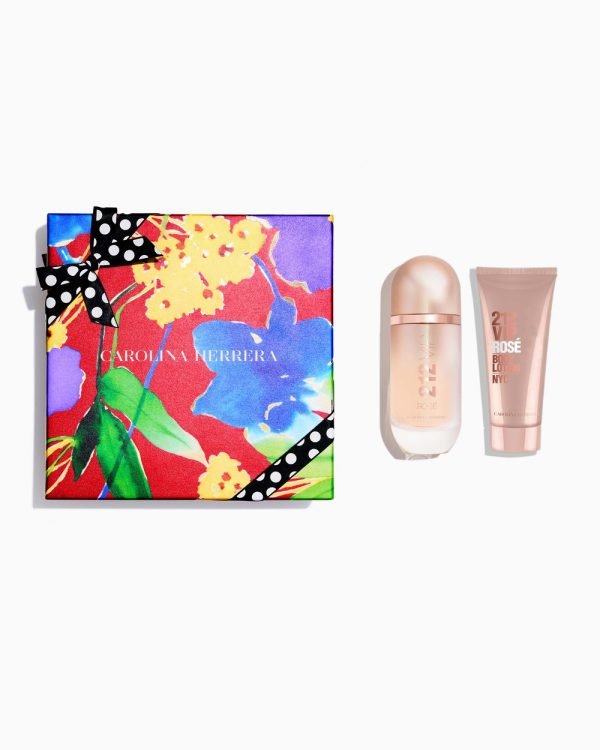 212 VIP Rosé 80 ml Eau de Parfum e Loção Corporal de 100 ml