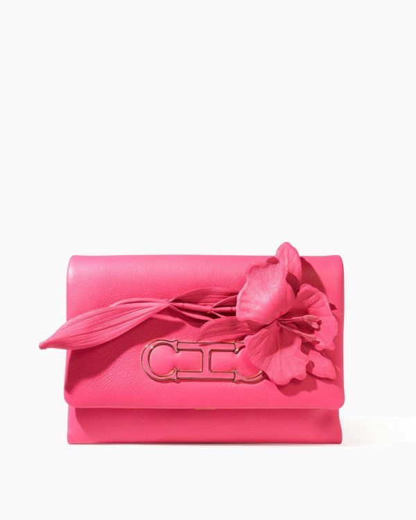 Initials Insignia Soft - Clutch pequeña