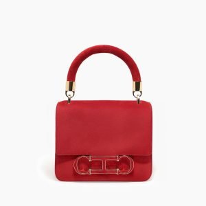 Initials Insignia com alça superior – Bolsa média