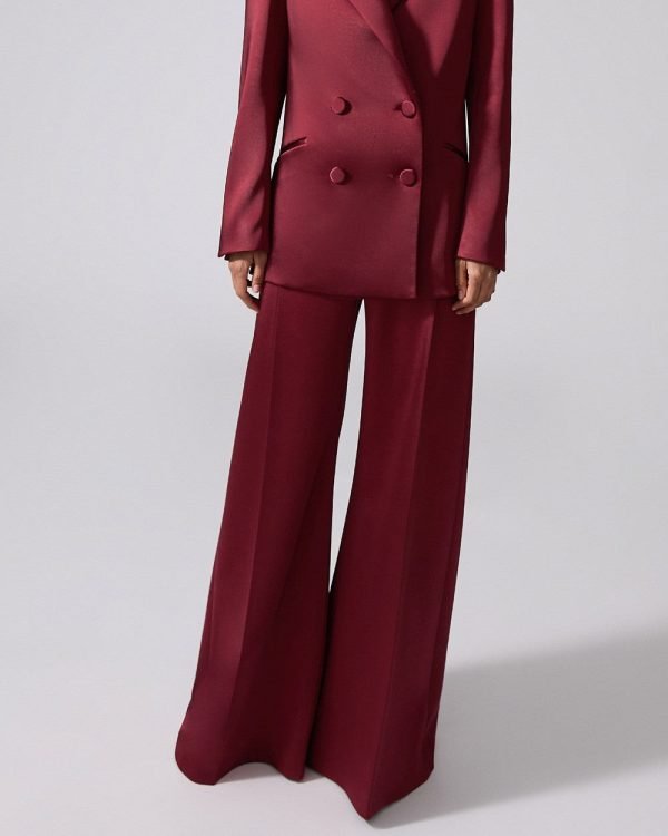 Calça pantalona de cetim - Imagem 4